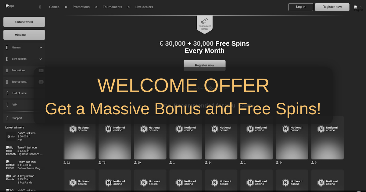 National Casino Canada - Premium Online Gaming